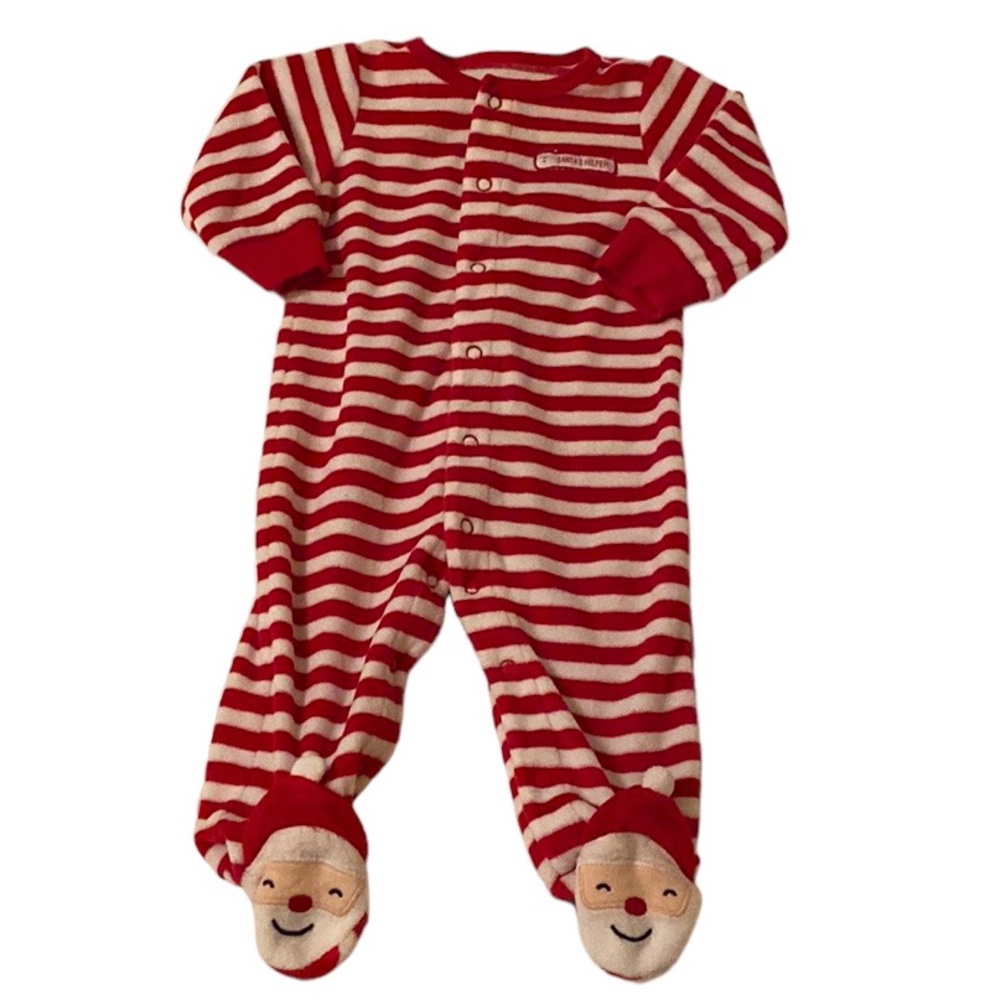 Carter's Santa Baby Onesie Size 6mo.